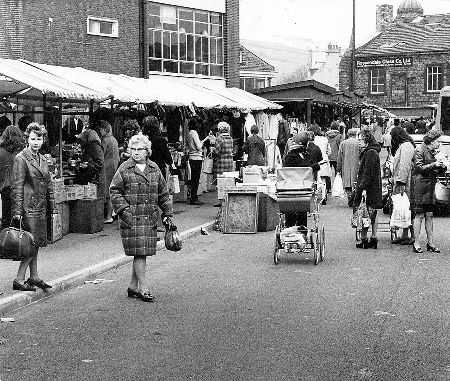 Bacup market's 'new' location